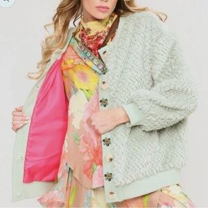 NWT Aratta Nellie Mint Jacket